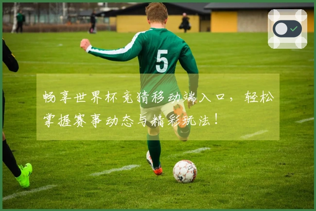 畅享世界杯竞猜移动端入口，轻松掌握赛事动态与精彩玩法！