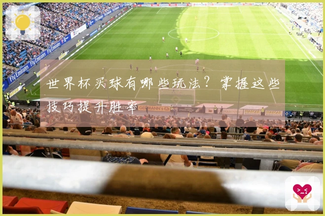 世界杯买球有哪些玩法？掌握这些技巧提升胜率